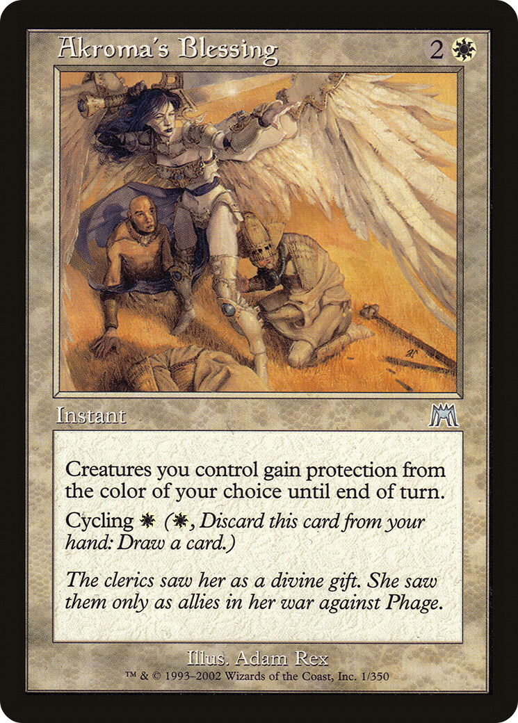 {C} Akroma's Blessing [Onslaught][ONS 001]