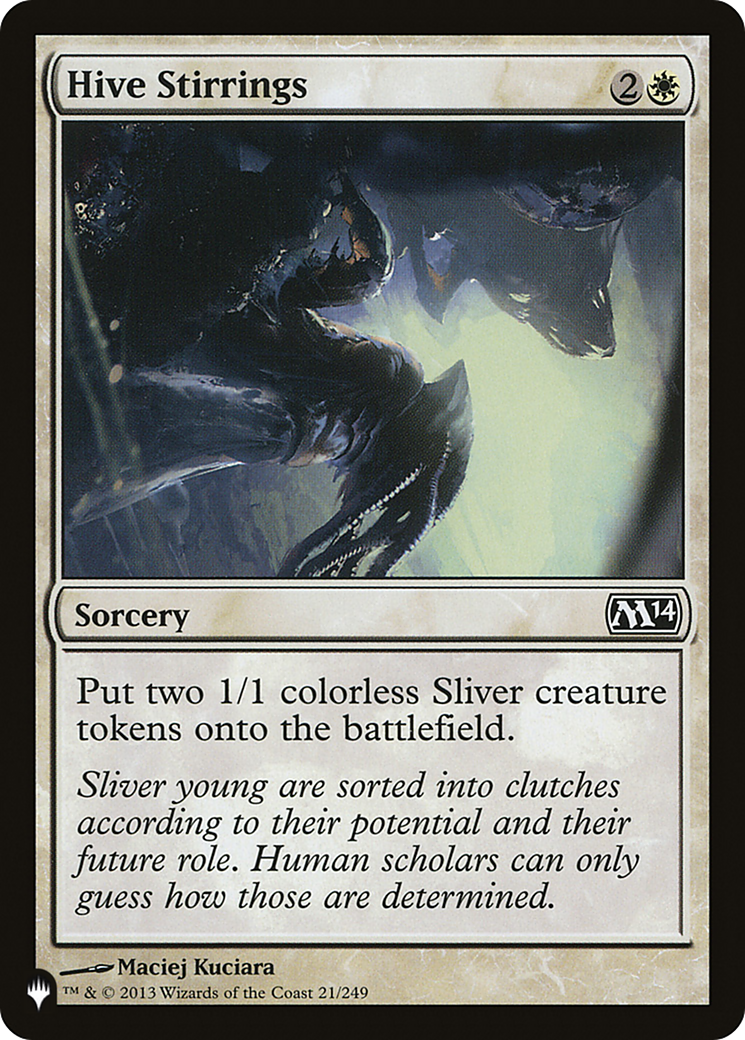 Hive Stirrings [LIST 21/249]