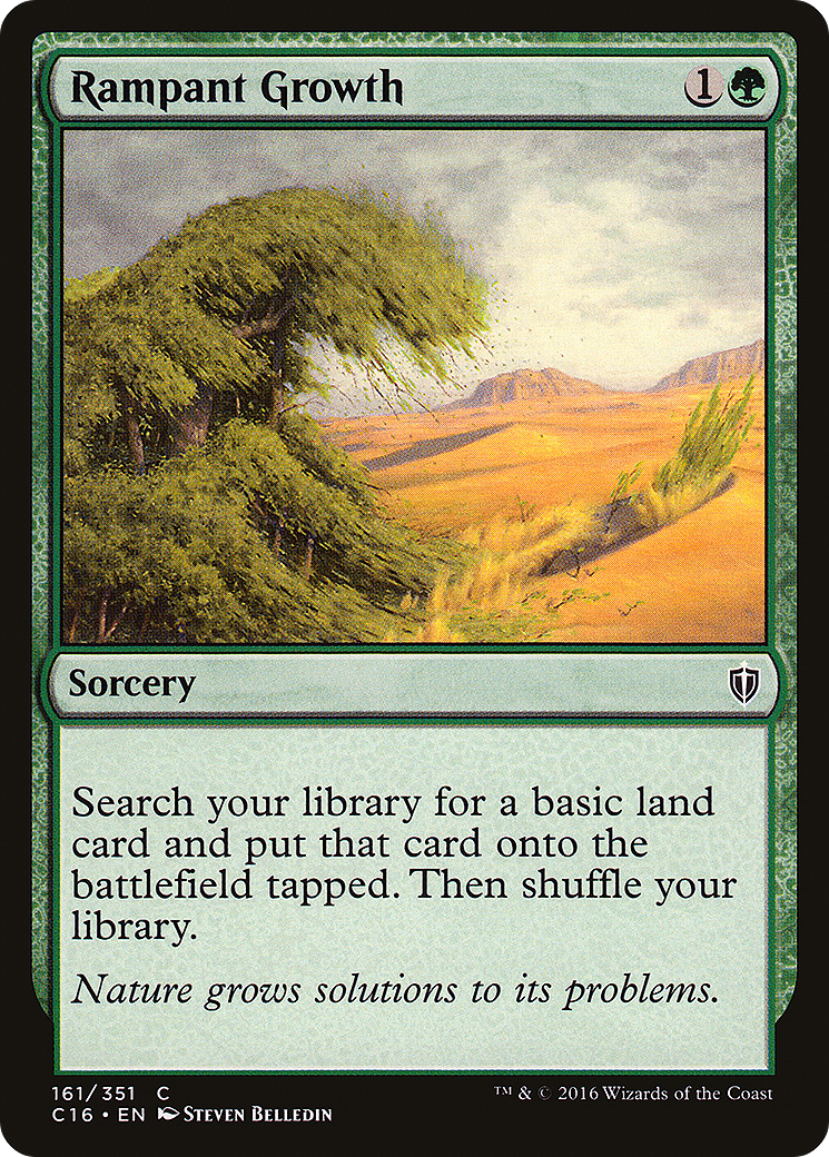 {C} Rampant Growth [Commander 2016][C16 161]