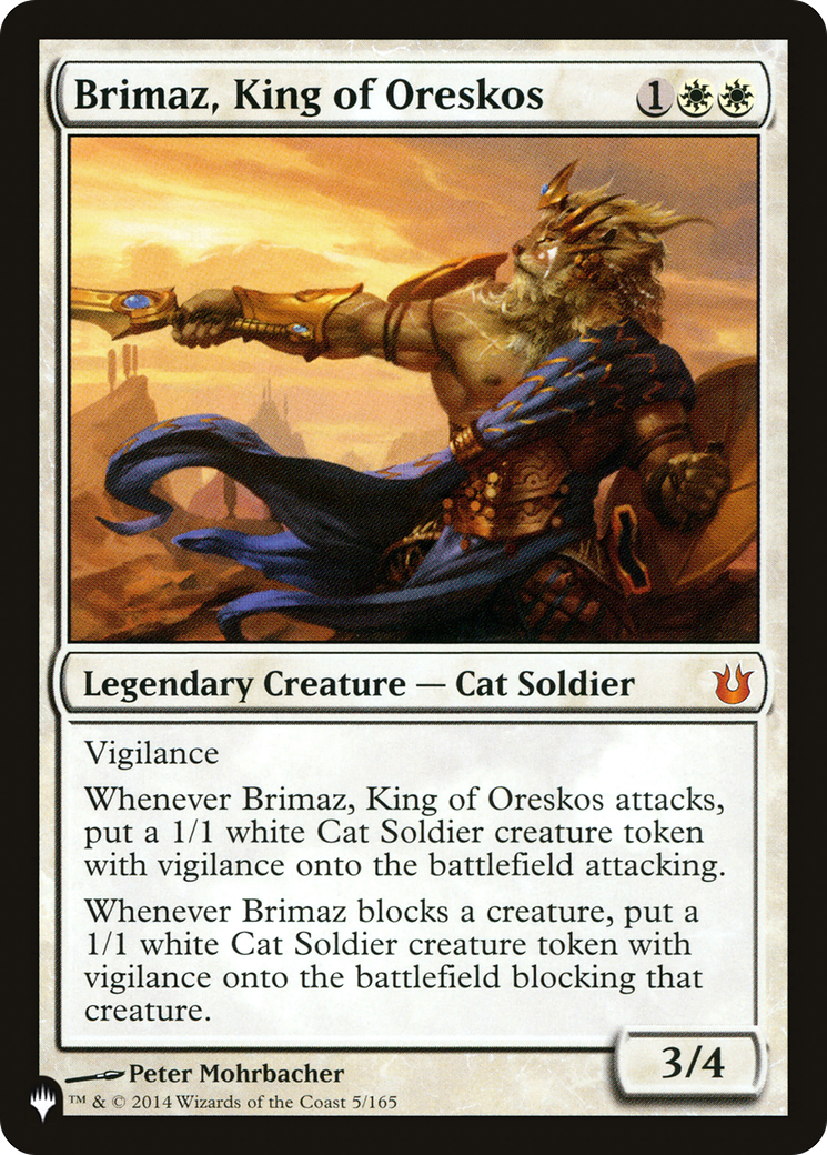 Brimaz, King of Oreskos [LIST 5/165]