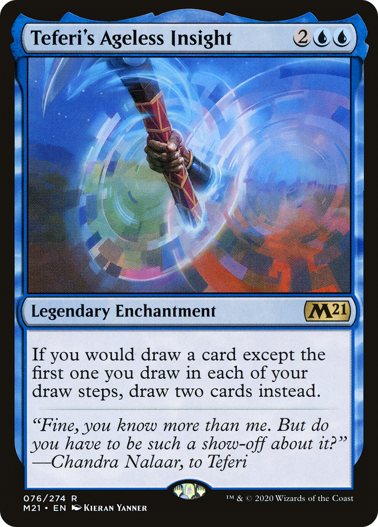 {R} Teferi's Ageless Insight [Core Set 2021][M21 076]