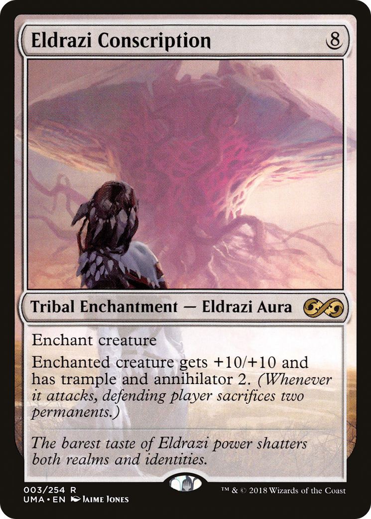 {R} Eldrazi Conscription [Ultimate Masters][UMA 003]