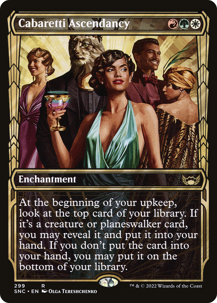 {R} Cabaretti Ascendancy (Showcase Golden Age) [Streets of New Capenna][SNC 299]