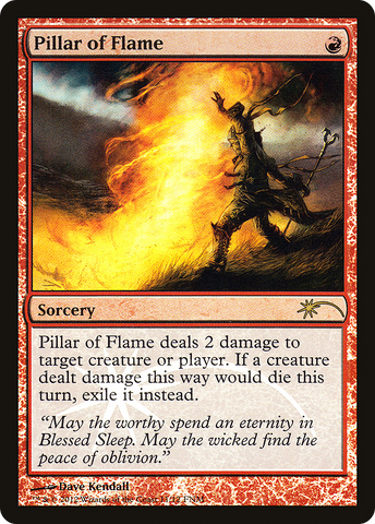 {R} Pillar of Flame [Friday Night Magic 2012][PA F12 011]