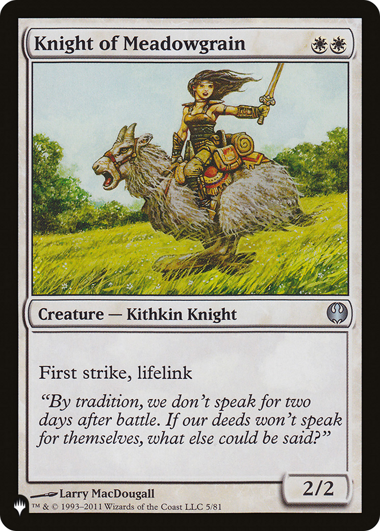 Knight of Meadowgrain [LIST 005]