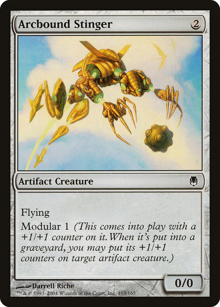 {C} Arcbound Stinger [Darksteel][DST 103]