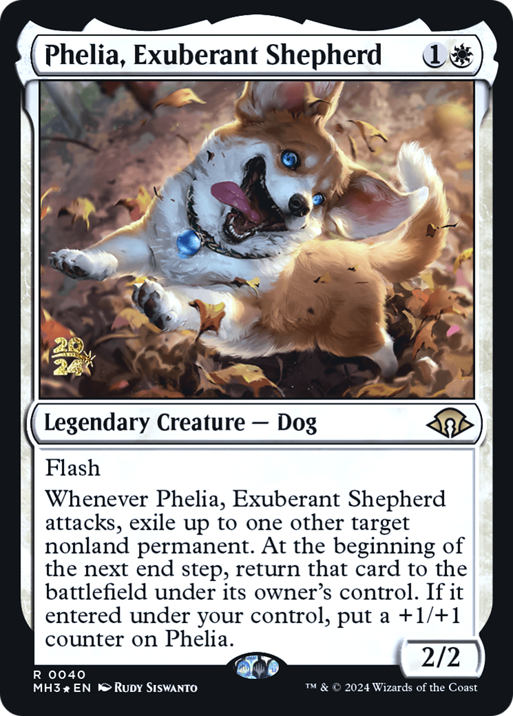 {R} Phelia, Exuberant Shepherd [Modern Horizons 3 Prerelese Promos][PR PMH3 040]