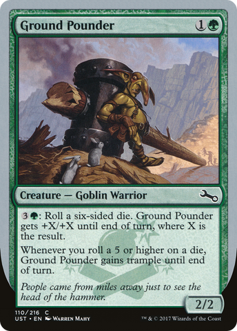 {C} Ground Pounder [Unstable][UST 110]