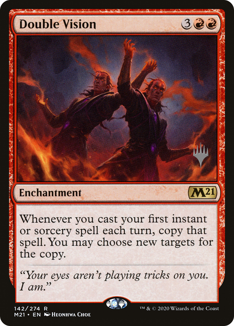 {R} Double Vision (Promo Pack) [Core Set 2021 Promos][PP M21 142]