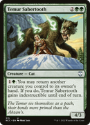 {C} Temur Sabertooth [Streets of New Capenna Commander][NCC 315]