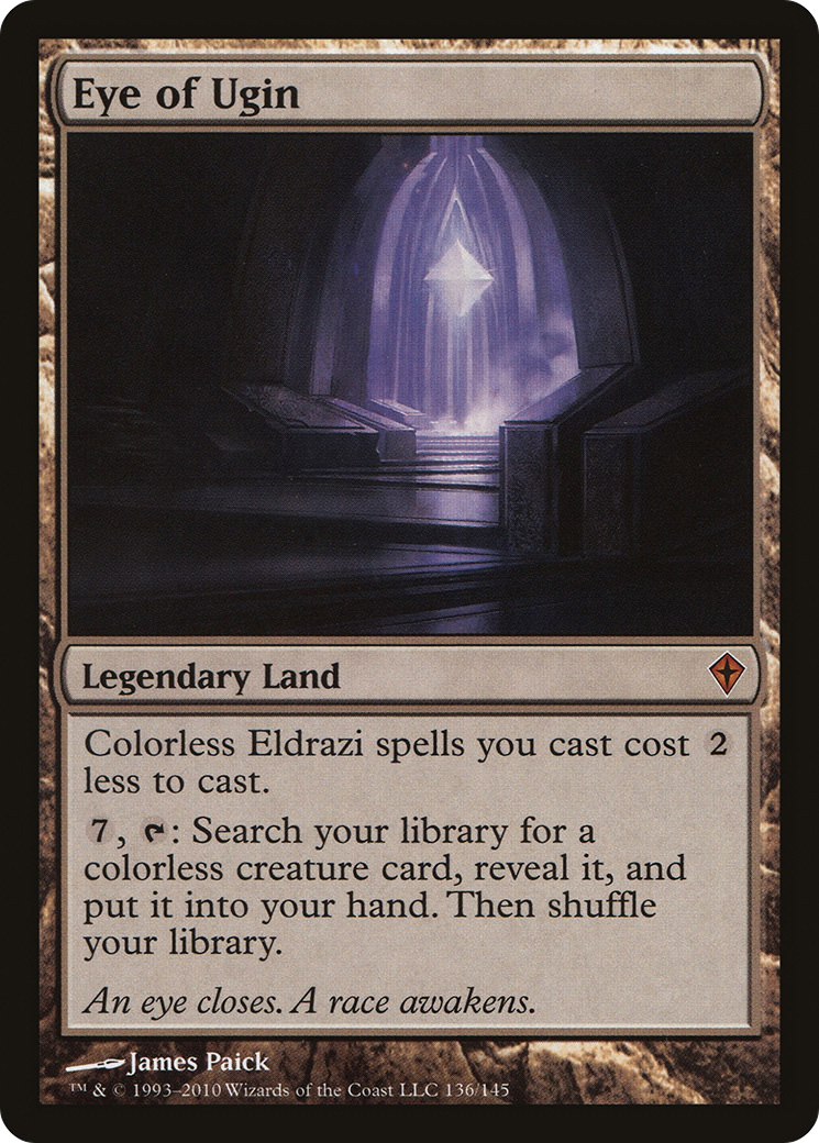 {R} Eye of Ugin [Worldwake][WWK 136]