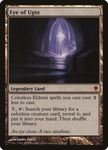 {R} Eye of Ugin [Worldwake][WWK 136]