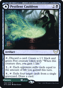 {R} Pestilent Cauldron // Restorative Burst [Strixhaven: School of Mages Prerelease Promos][PR STX 154]