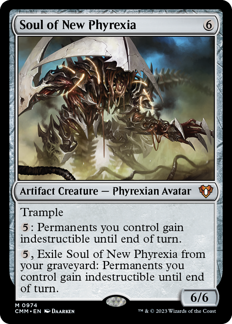 {R} Soul of New Phyrexia [Commander Masters][CMM 974]