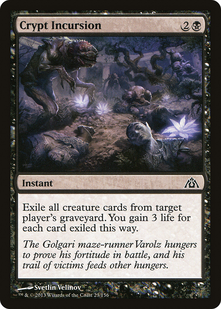 {C} Crypt Incursion [Dragon's Maze][DGM 023]
