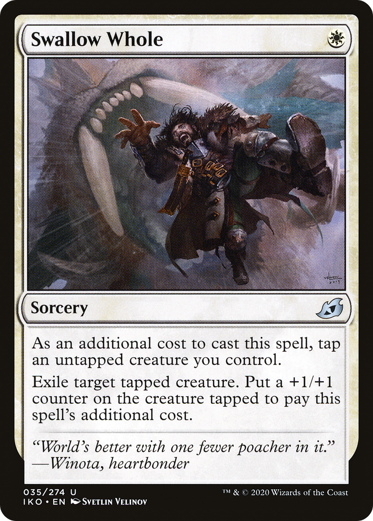 {C} Swallow Whole [Ikoria: Lair of Behemoths][IKO 035]