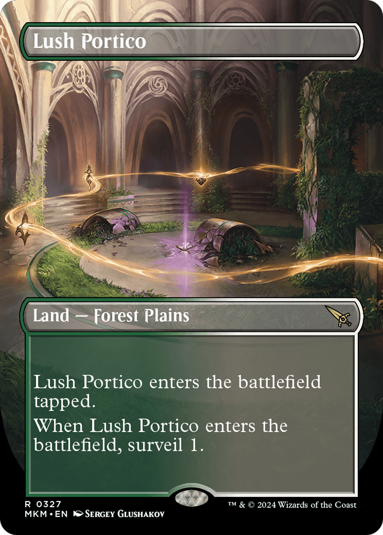 {@R} Lush Portico (Borderless) [Murders at Karlov Manor][MKM 327]