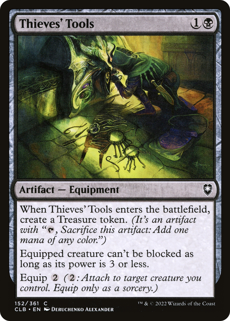 {C} Thieves' Tools [Commander Legends: Battle for Baldur's Gate][CLB 152]