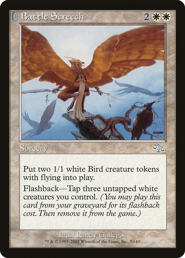 {C} Battle Screech [Judgment][JUD 003]