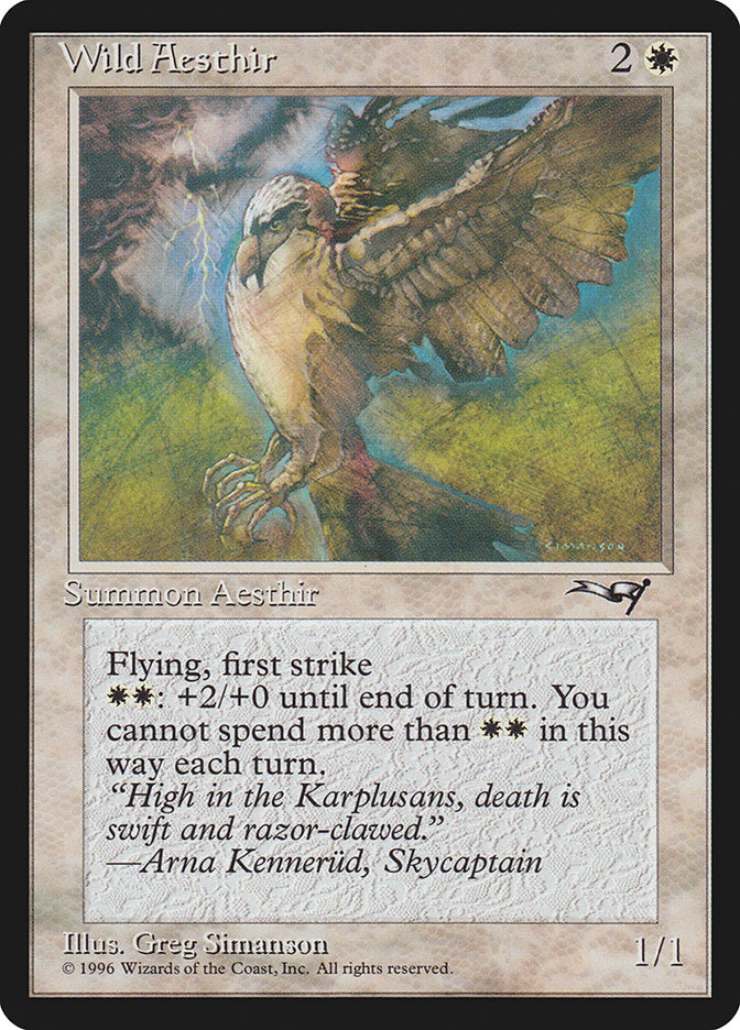 {C} Wild Aesthir (Lightning Background) [Alliances][ALL 21B]