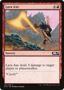 {C} Lava Axe [Core Set 2019][M19 150]