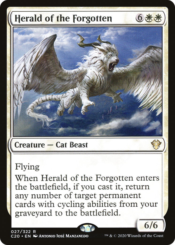 {R} Herald of the Forgotten [Commander 2020][C20 027]