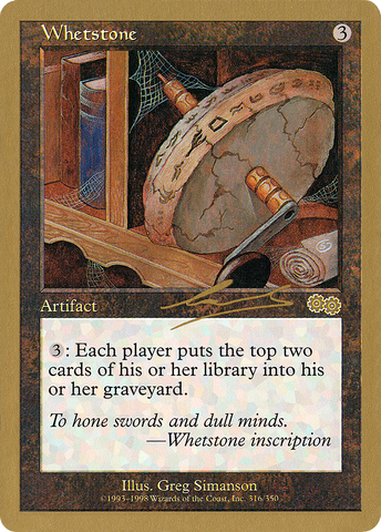 {R} Whetstone (Nicolas Labarre) [World Championship Decks 2000][GB WC00 NL316]