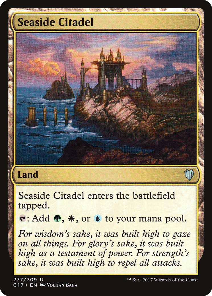 {C} Seaside Citadel [Commander 2017][C17 277]