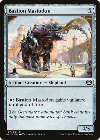 {C} Bastion Mastodon [Kaladesh][KLD 197]