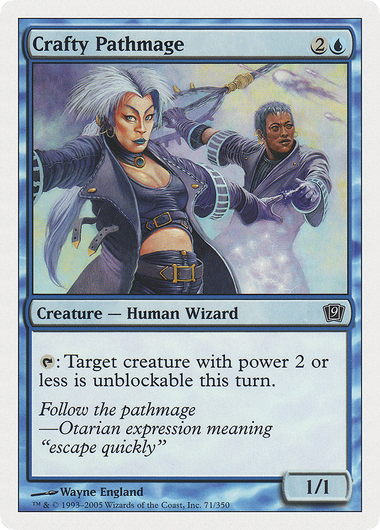 {C} Crafty Pathmage [Ninth Edition][9ED 071]