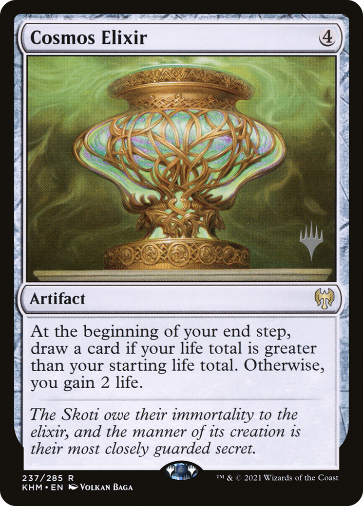 {R} Cosmos Elixir (Promo Pack) [Kaldheim Promos][PP KHM 237]