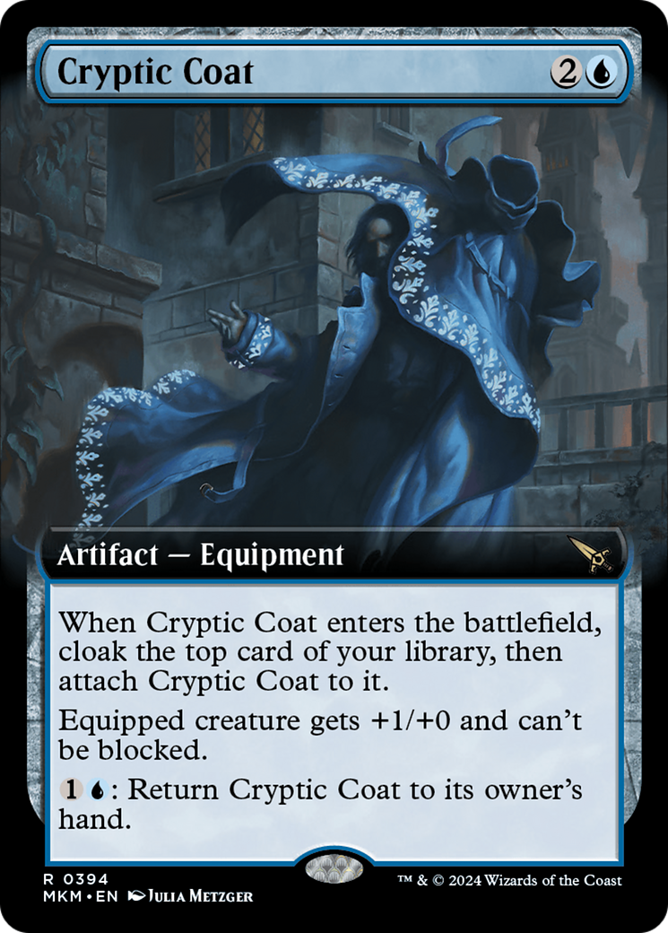 {@R} Cryptic Coat (Extended Art) [Murders at Karlov Manor][MKM 394]