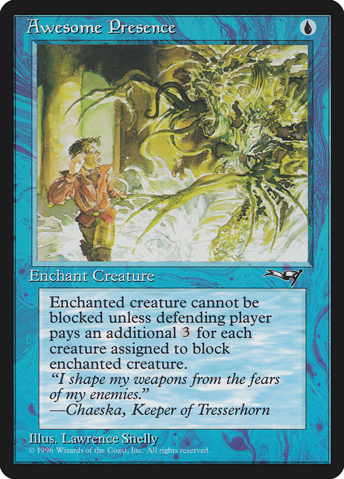 {C} Awesome Presence (Creature Side) [Alliances][ALL 023]