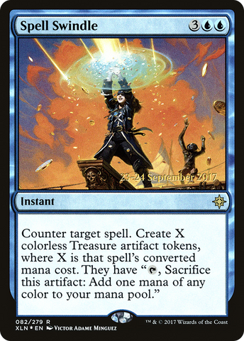 {R} Spell Swindle [Ixalan Prerelease Promos][PR XLN 082]
