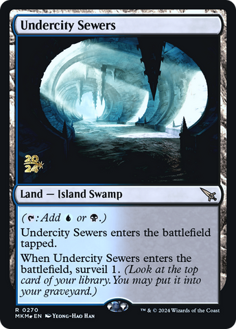 {R} Undercity Sewers [Murders at Karlov Manor Prerelease Promos][PR MKM 270]