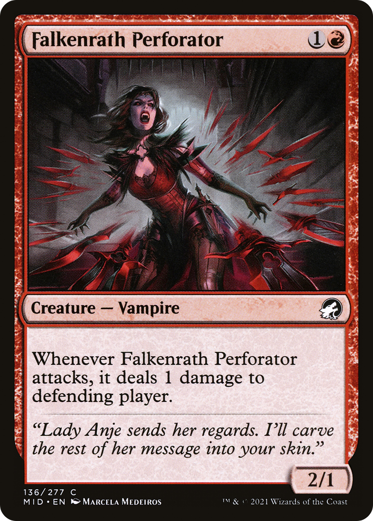 {C} Falkenrath Perforator [Innistrad: Midnight Hunt][MID 136]