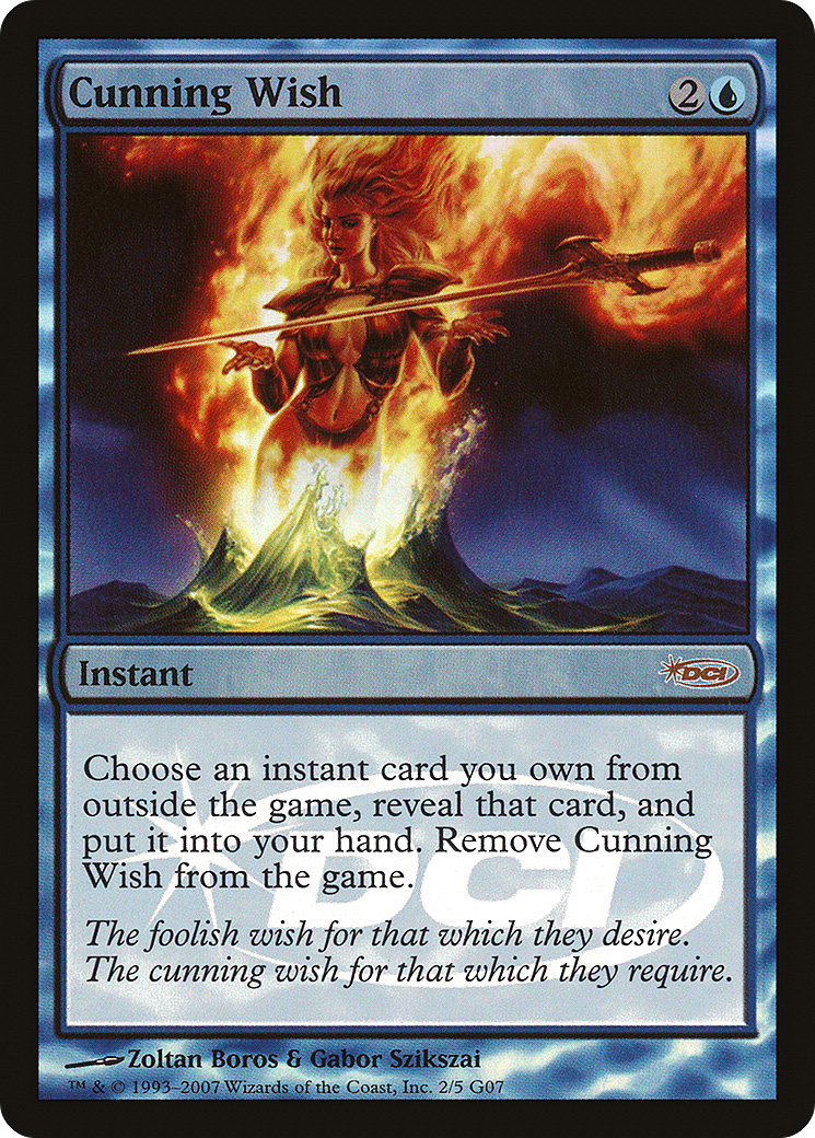 {R} Cunning Wish [Judge Gift Cards 2007][PA J07 002]