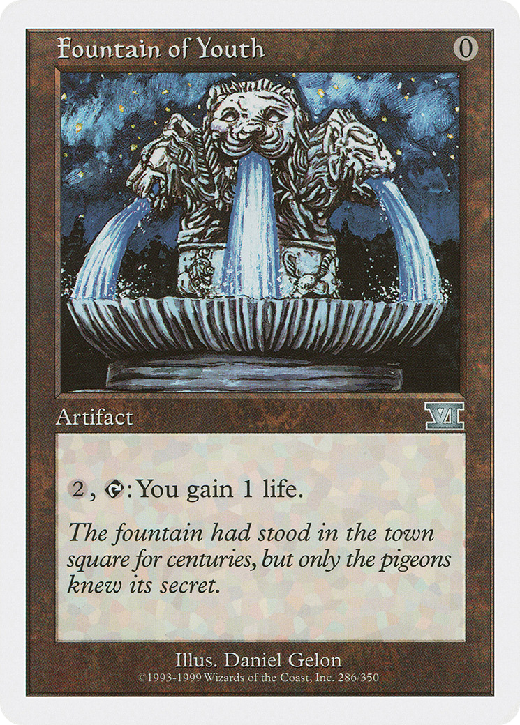 {C} Fountain of Youth [Classic Sixth Edition][6ED 286]