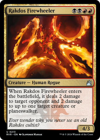 {C} Rakdos Firewheeler [Ravnica Remastered][RVR 213]