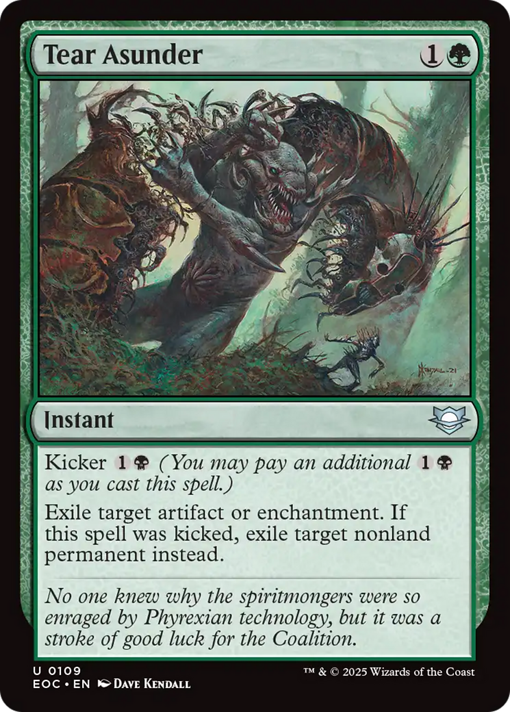 {C} Tear Asunder [Edge of Eternities Commander][EOC 109]