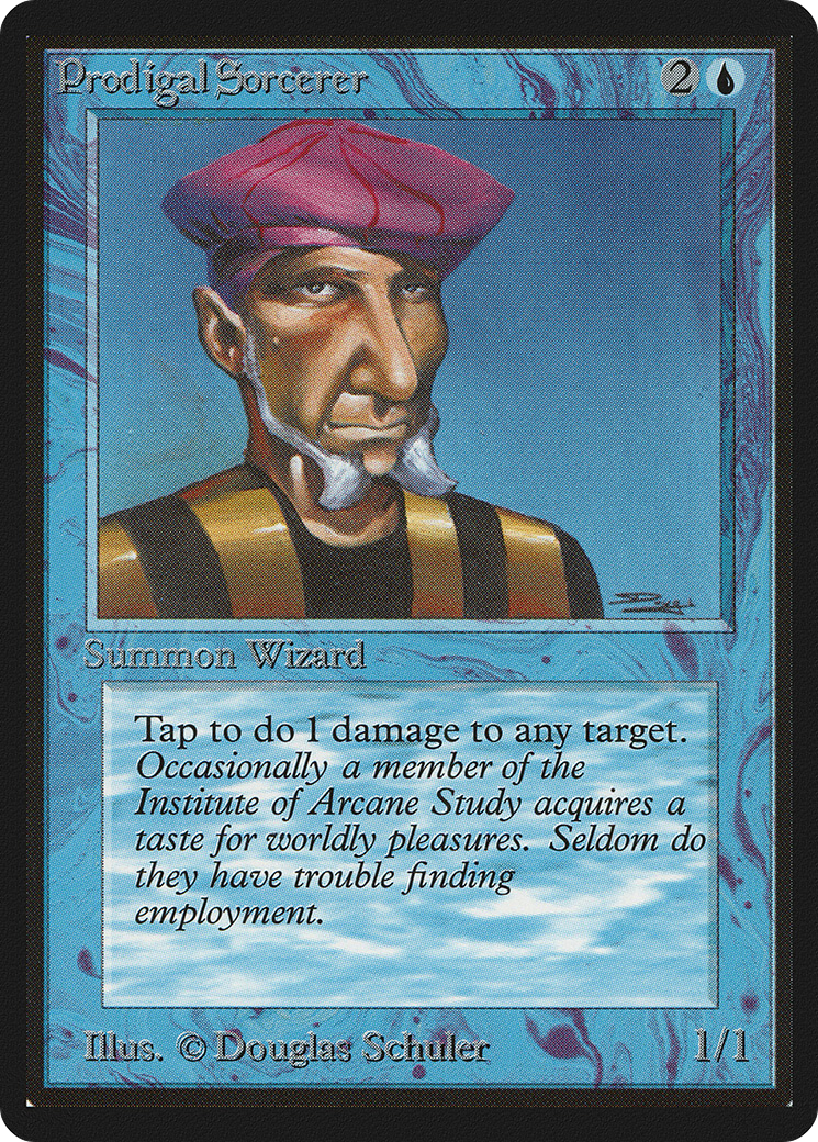 {C} Prodigal Sorcerer [Beta Edition][LEB 074]