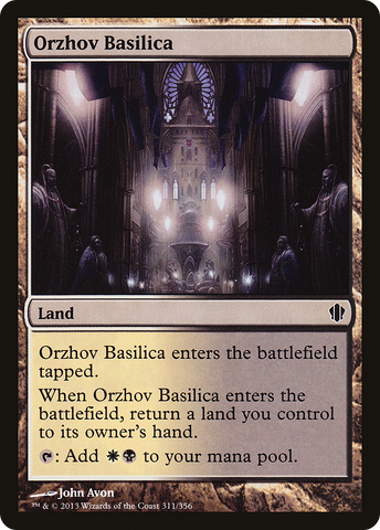 {C} Orzhov Basilica [Commander 2013][C13 311]