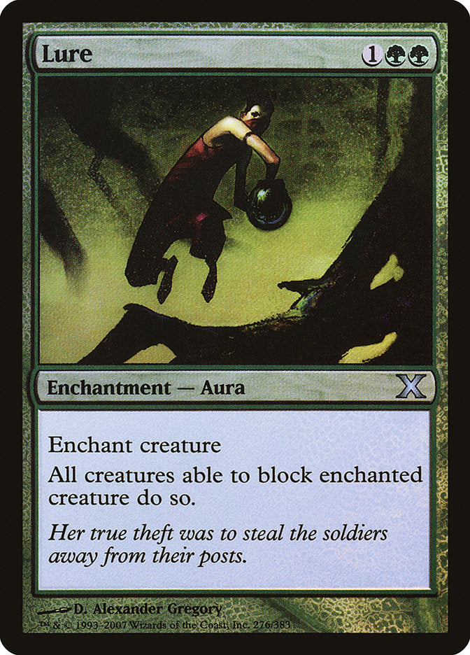 {C} Lure (Premium Foil) [Tenth Edition][FP 10E 276]