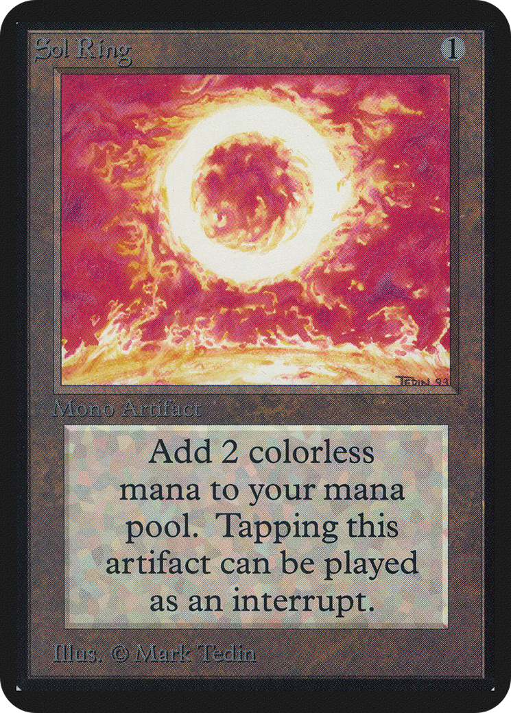 {C} Sol Ring [Alpha Edition][LEA 269]