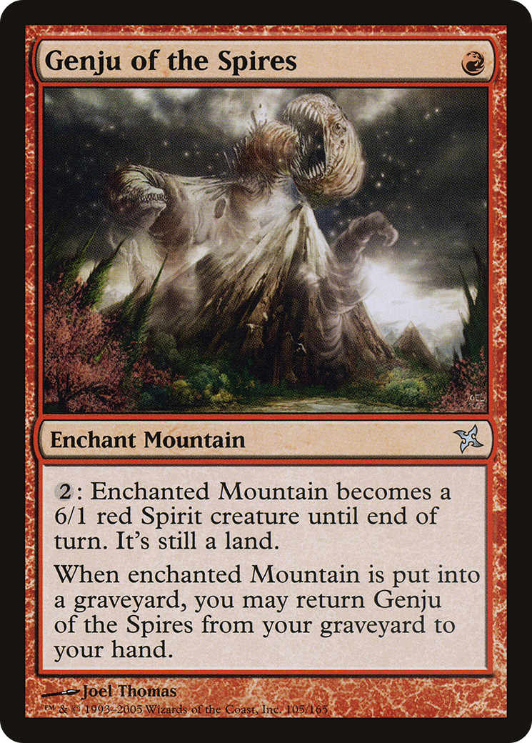 {C} Genju of the Spires [Betrayers of Kamigawa][BOK 105]