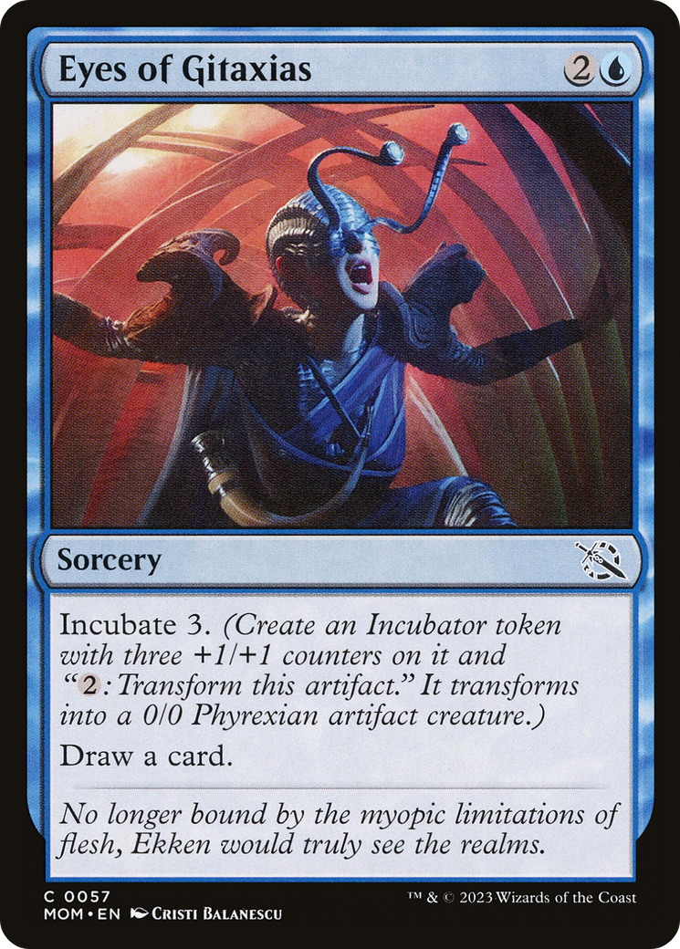 {C} Eyes of Gitaxias [March of the Machine][MOM 057]