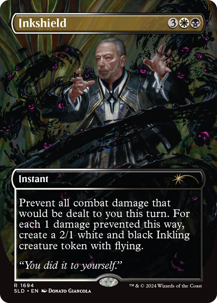 {R} Inkshield [Secret Lair: Sheldon's Spellbook][SLD 1694]