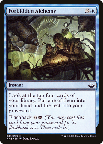 {C} Forbidden Alchemy [Modern Masters 2017][MM3 038]