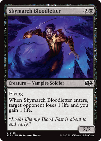 {C} Skymarch Bloodletter [Foundations Jumpstart][J25 125]