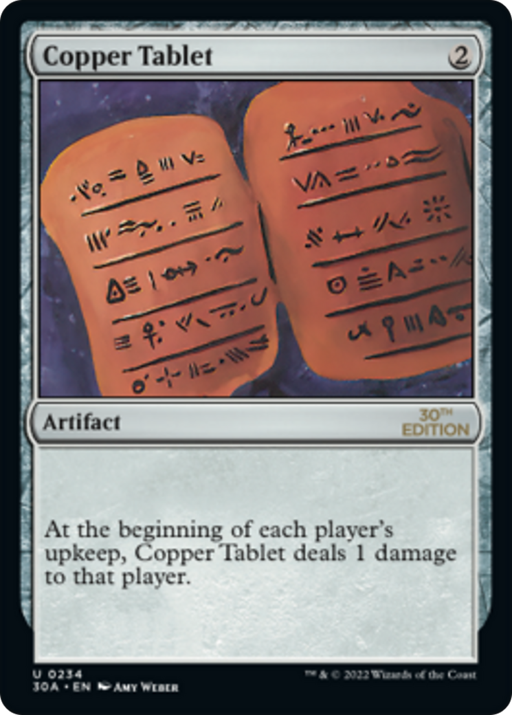 {C} Copper Tablet [30th Anniversary Edition][30A 234]